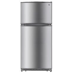 Photo 1 of Kenmore 70715 18 cu. ft. ENERGY STAR Top Freezer Refrigerator with Ice Maker Pre-Installed - Finger Print Resistant Stainless Steel
