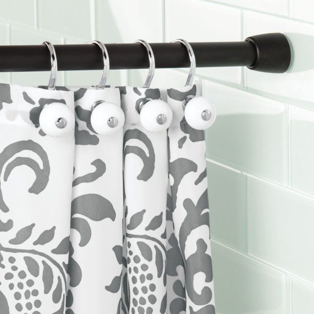 Photo 1 of BLACK SHOWER CURTAIN