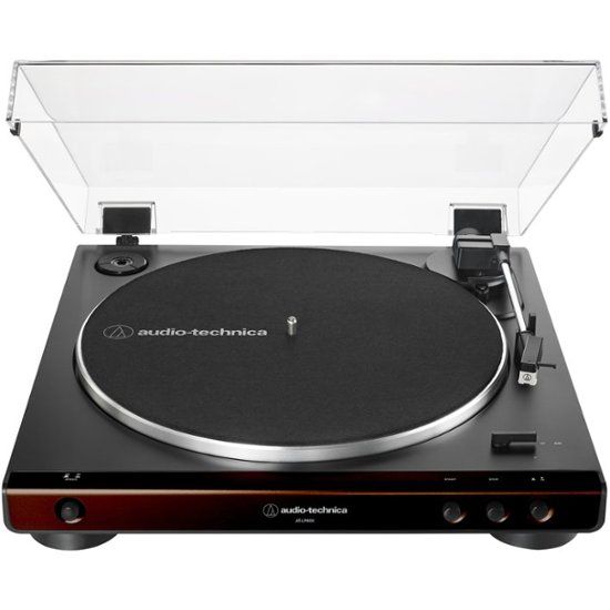 Photo 1 of Audio-Technica - Stereo Turntable - Brown/Black
