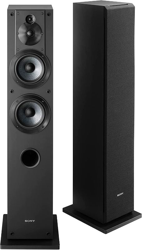 Photo 1 of Sony SSCS3 3-Way Floor-Standing Speaker (Single) - Black
