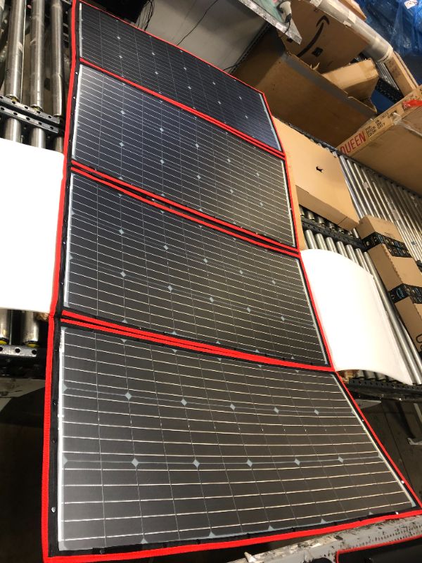 Photo 1 of DOKIO 110w 18v Portable Foldable Solar Panel Kit (21x28inch, 5.9lb) Solar Charger With Controller 2 Usb Output To Charge 12v Batteries/Power Station (AGM, Lifepo4) Rv Camping Trailer Emergency Power

