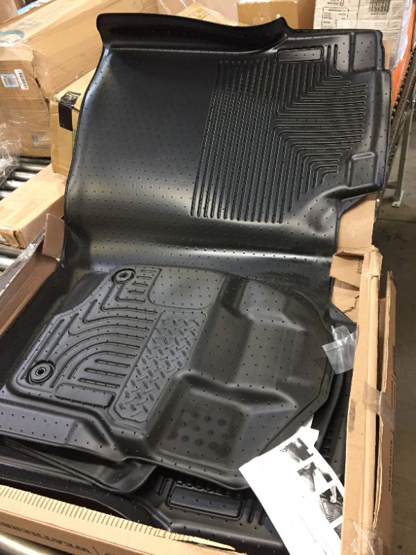 Photo 3 of Front and 2nd Seat Floor Liners Fits 2015-19 Ford F-150 SuperCrew