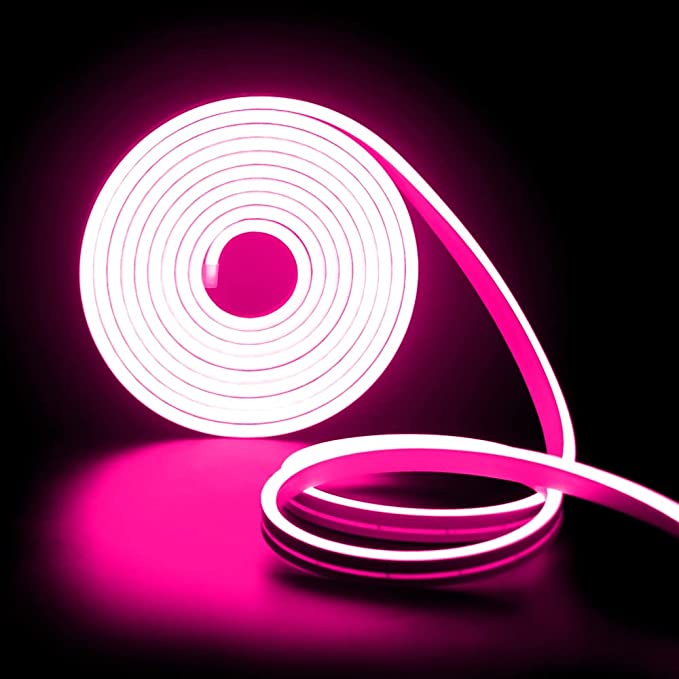 Photo 1 of LED Neon Lights, 16.4ft/5m IP65 Waterproof LED Strip Lights