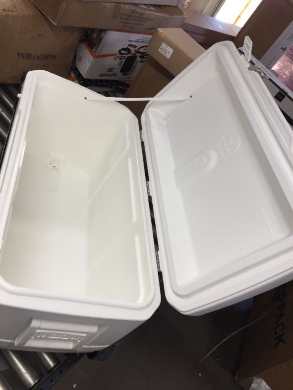 Photo 1 of Igloo 50170 110 Qt Glide Pro Portable Large Ice Chest Wheeled Cooler