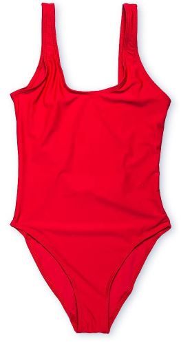 Photo 1 of Women's Retro Scoop Neck Padded One Piece Swimsuits High Cut Low Back Bathing Suits Swimwear Bodysuit LARGE