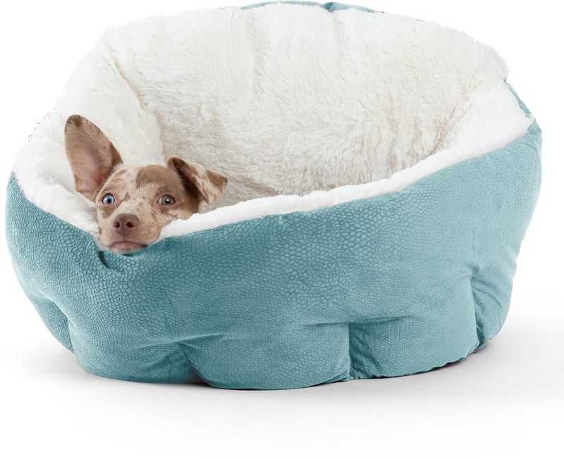 Photo 1 of Best Friends by Sheri OrthoComfort Ilan Bolster Cat & Dog Bed