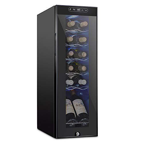 Photo 1 of Schmecke 12 Bottle Compressor Wine Cooler Refrigerator w/Lock