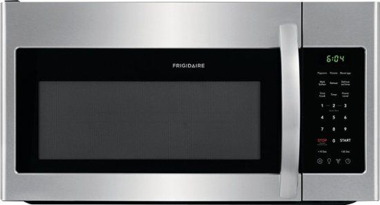 Photo 1 of Frigidaire - 1.8 Cu. Ft. Over-the-Range Microwave - Stainless steel
