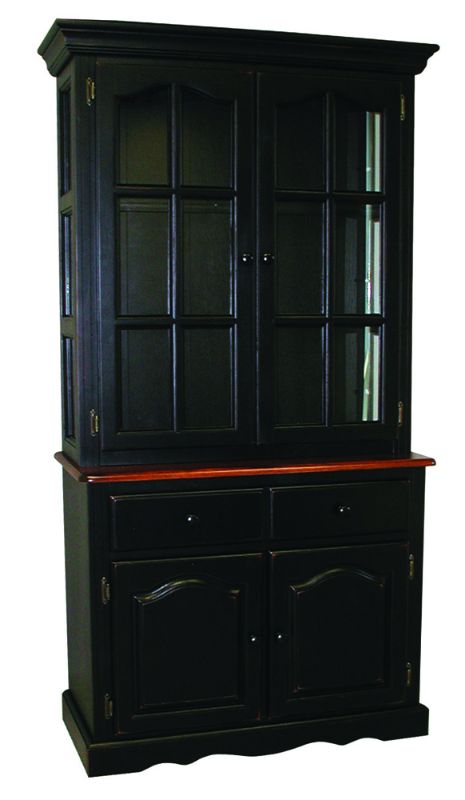 Photo 1 of BOX 1 OF SUNSET TRADING - KEEPSAKE BUFFET AND LIGHTED HUTCH - DLU-19-BH-BCH
