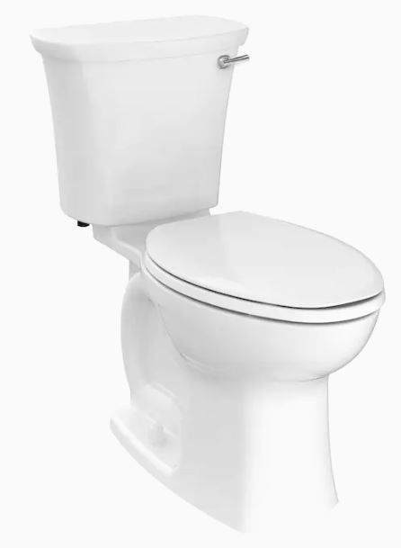 Photo 1 of American Standard Edgemere White Elongated Chair Height 2-Piece WaterSense Toilet 12-in Rough-In Size (ADA Compliant)
