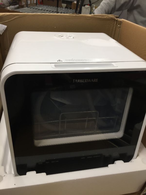 Photo 2 of Farberware Professional Portable Dishwasher White