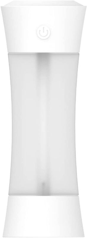 Photo 1 of WAWW Mini Humidifier Household Humidifier Car Air Purifier Desktop Cup-Shaped Humidifier Diffuser Top Fill Humidifier for Bedroom Home and Office(White) (factory sealed)
