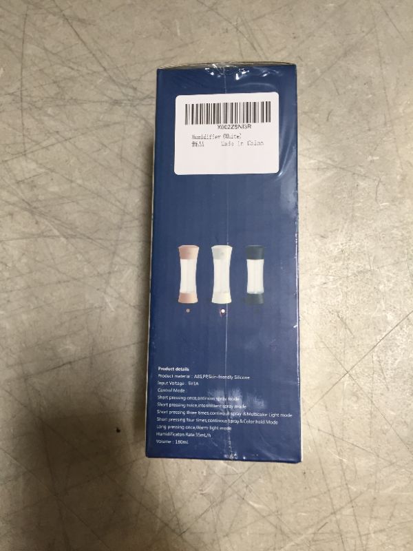 Photo 5 of WAWW Mini Humidifier Household Humidifier Car Air Purifier Desktop Cup-Shaped Humidifier Diffuser Top Fill Humidifier for Bedroom Home and Office(White) (factory sealed)
