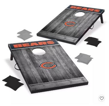 Photo 1 of NFL Chicago Bears 2'x3' Cornhole Board - Gray
