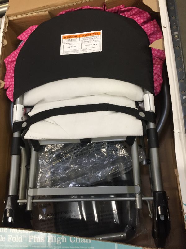 Photo 1 of Disney Baby Simple Fold Plus High Chair, Minnie Garden Delight

