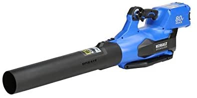 Photo 1 of Kobalt 80-volt Max 630-CFM Brushless Handheld Cordless Electric Leaf Blower 2.5 Ah Battery and Charger NOT INCLUDED