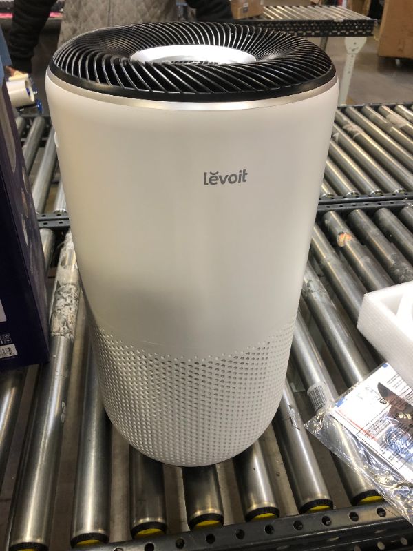 Photo 3 of LEVOIT Air Purifiers for Home Large Room, Smart WiFi and PM2.5 Monitor H13 True HEPA Filter Removes Up to 99.97% of Particles, Pet Allergies, Smoke, Dust, Auto Mode, Alexa Control, 1005 sq.ft, White