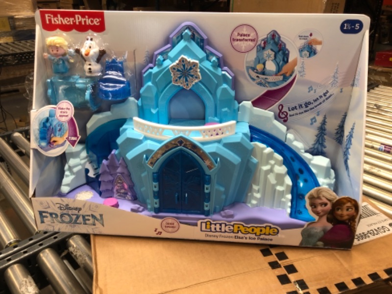 Photo 2 of Little People Disney Frozen Elsa's Ice Palace Play Set
