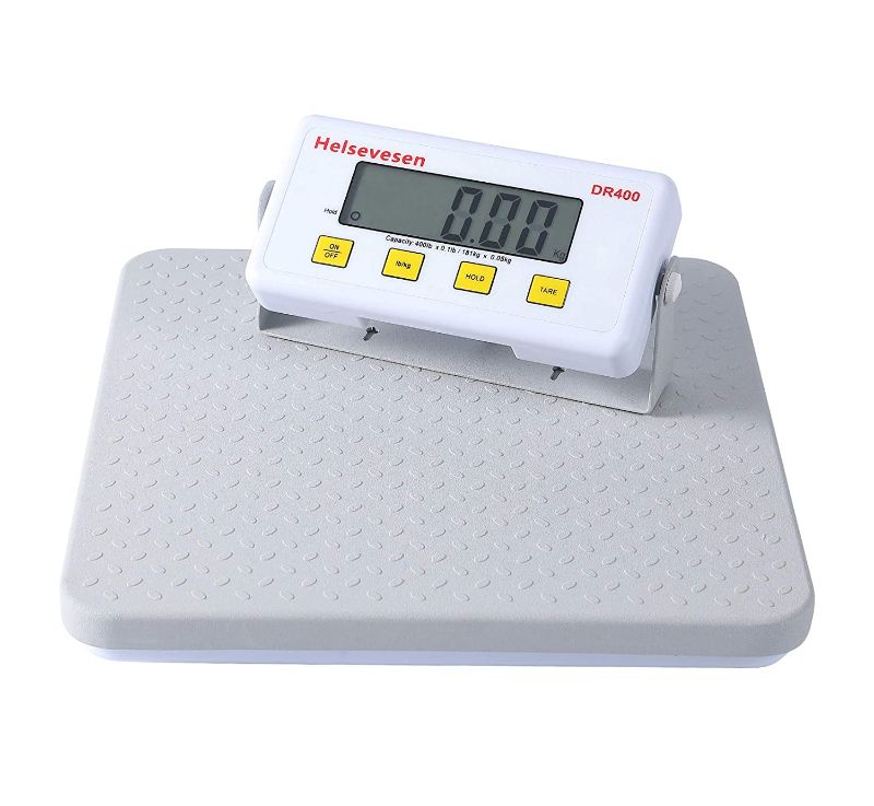 Photo 1 of Helsevesen Slimline Digital Professional Physician Scale -400 lb Capacity W/Remote Display, Medical Floor Scale, Home Healthcare Scale
