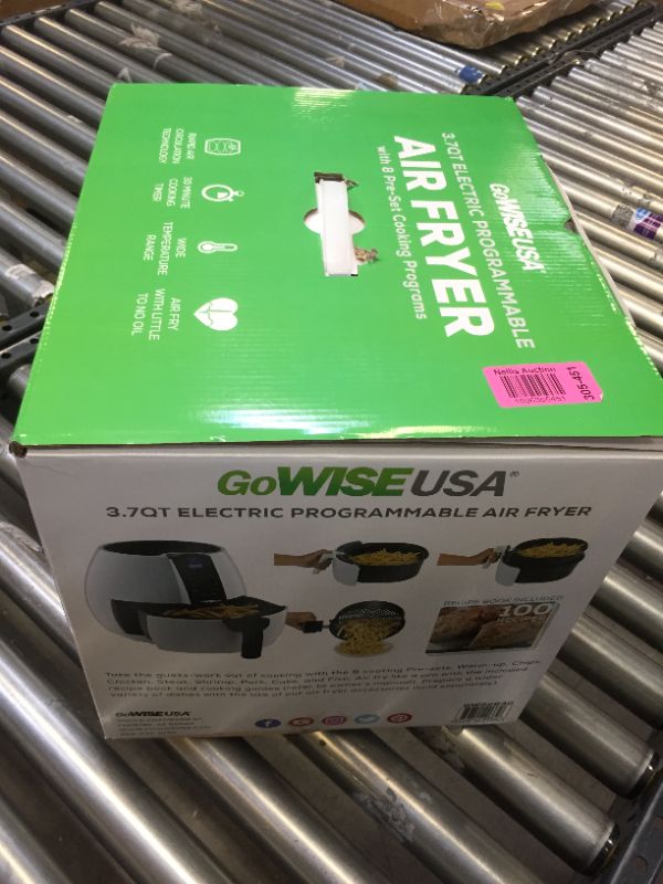 Photo 5 of GoWISE USA GW22640 Deep Fryers, 3.7-Qt, White
