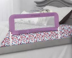 Photo 1 of Dream On Me 3D Linen fabric and Mesh Security Bed Rail - Gray
