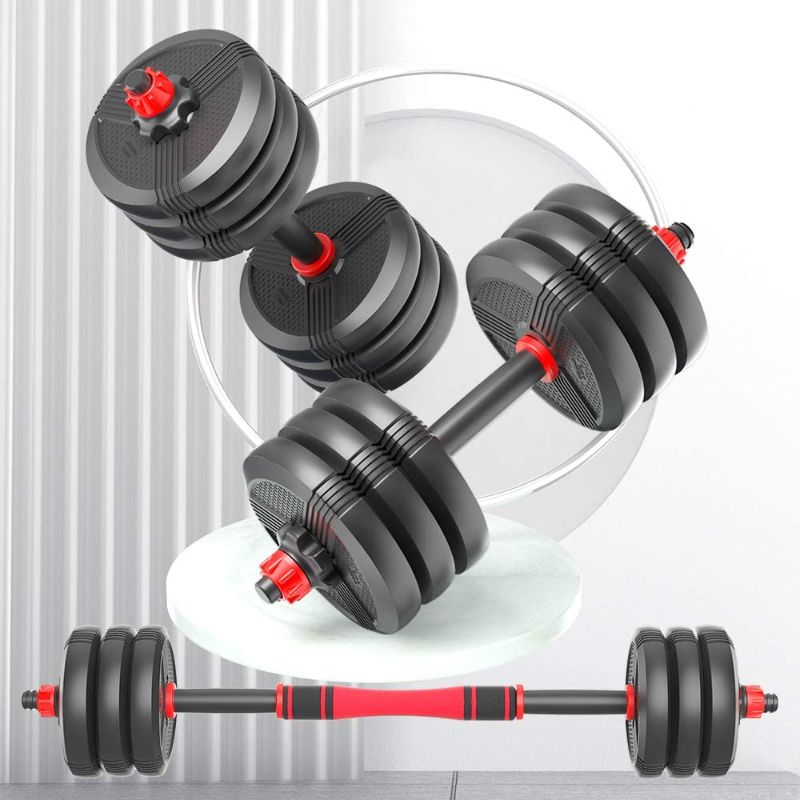 Photo 1 of Adjustable Dumbbells Barbell Weight Set - 70 lb or 90 lb Free Weights Barbell Dumbbell Sets of 2 for Home Gym DMG BOX 
