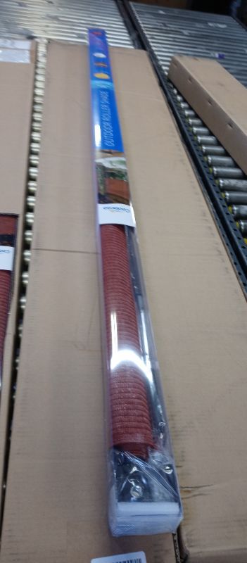 Photo 2 of Coolaroo Outdoor 6' Cordless Roller Shade - Terracotta-new 