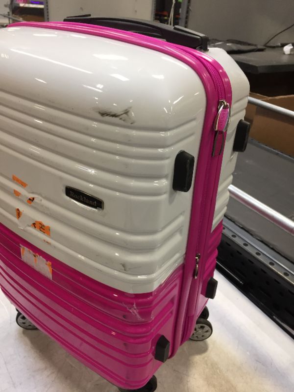 Photo 3 of Rockland Melbourne Hardside Expandable Spinner Wheel Luggage
