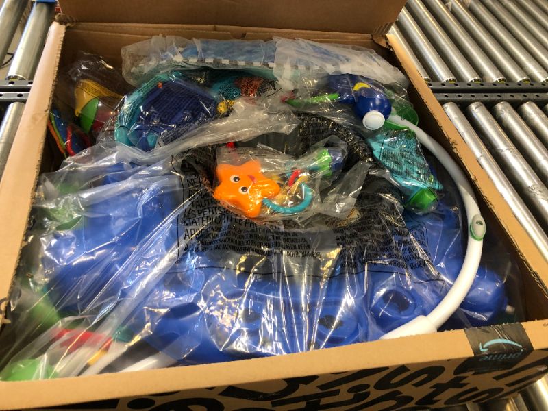 Photo 1 of Baby Einstein Neptune's Ocean Discovery Activity Jumper, Ages 6 months +, Multicolored, 32 x 32 x 33.13"
