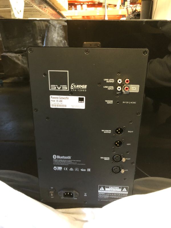 Photo 7 of SVS SB-4000 13.5" 1200W Sealed Box Subwoofer (Piano Gloss Black)
