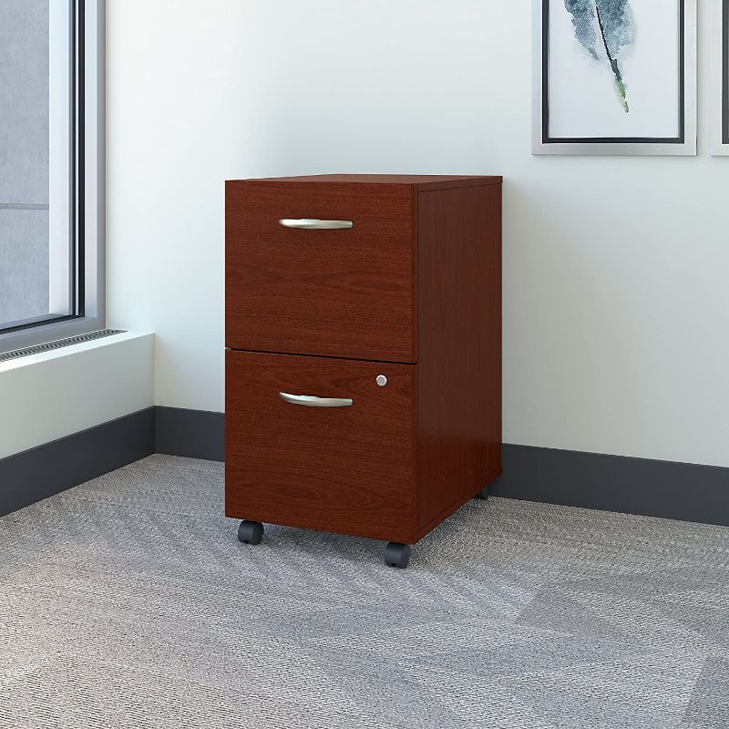 Photo 1 of Corsa Collection 2 Dr Mahogany 2-drawer File Wc36752 20.4 in