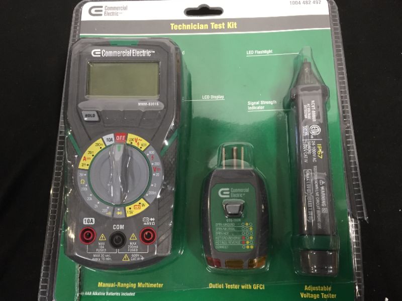 Photo 2 of Commercial Electric - Technician Maintenance Test Kit
