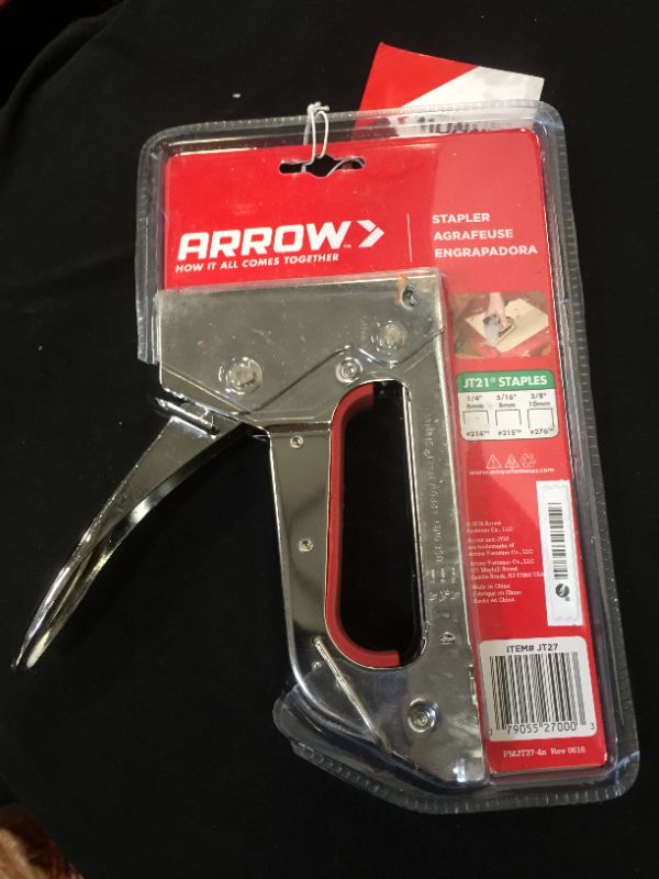 Photo 2 of Arrow Fastener Light Duty Staple Gun JT27