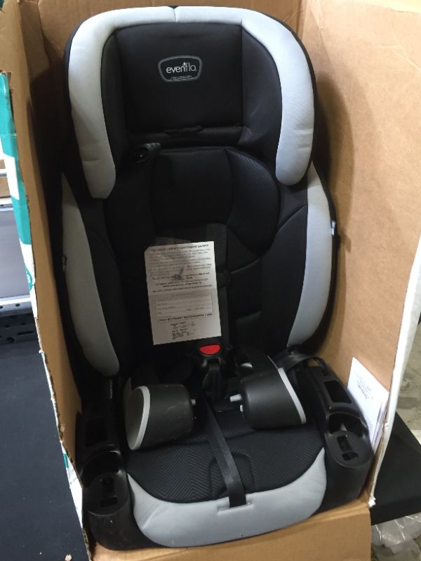 Photo 2 of Evenflo Maestro Sport Harness Booster Car Seat, Granite
