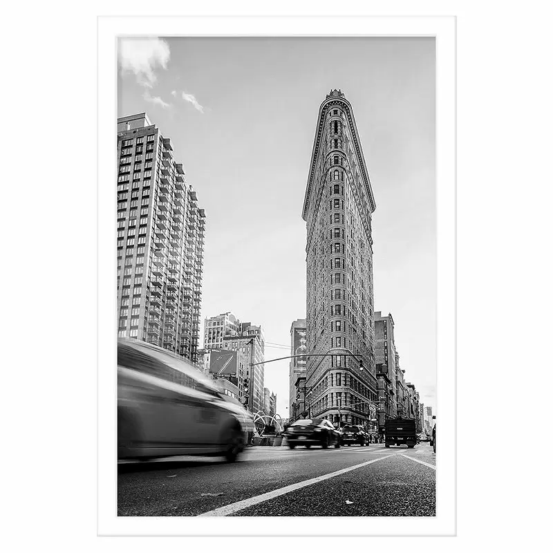 Photo 1 of Americanflat 24x36 inch White Poster Frame | Polished Plexiglass. Hanging Har...
