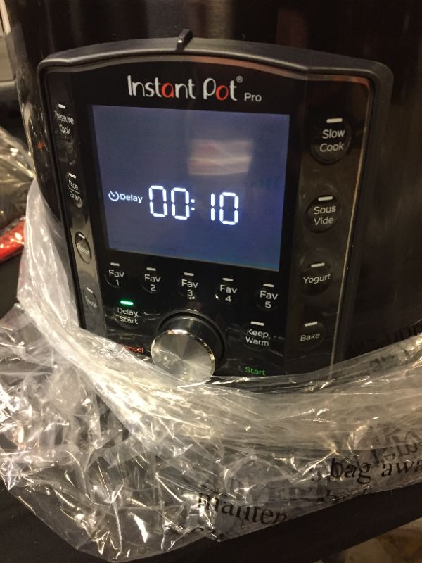 Photo 3 of Instant Pot Pro 6 qt 10-in-1 Slow Cooker/Pressure Cooker
