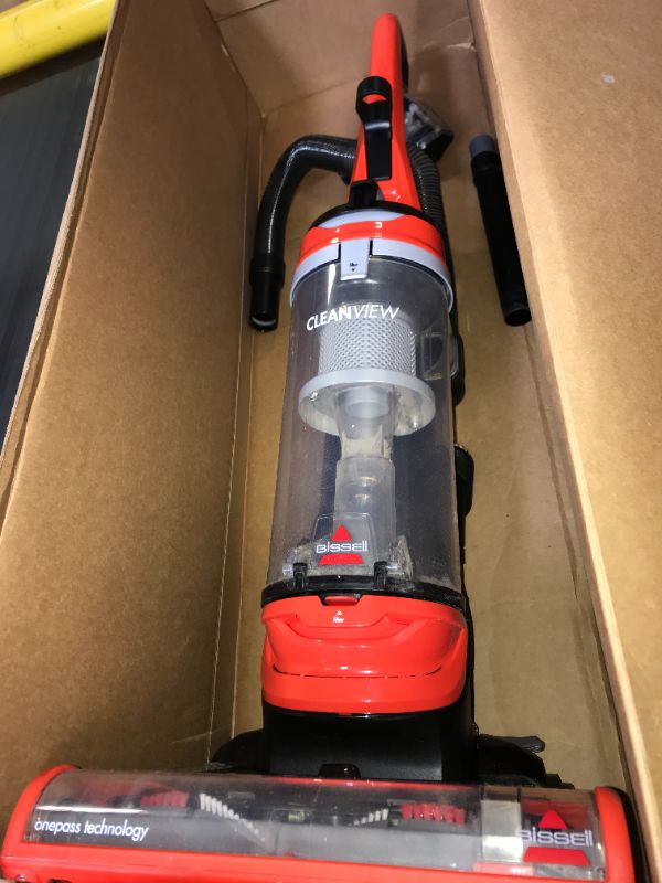 Photo 2 of Bissell Cleanview Bagless Vacuum Cleaner, 2486, Orange
