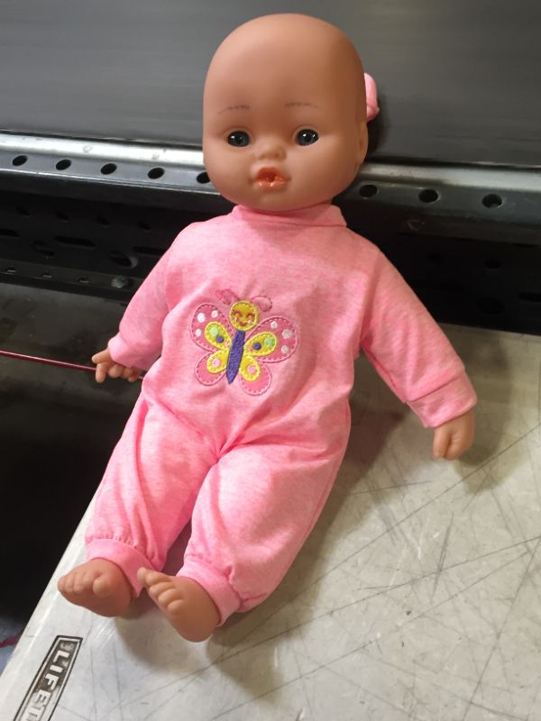 Photo 1 of pink attire infant baby doll 