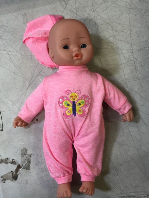 Photo 1 of pink attire infant baby doll 