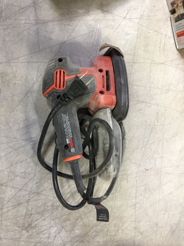 Photo 2 of Black & Decker 1.5A Mouse Sander Unit: EACH