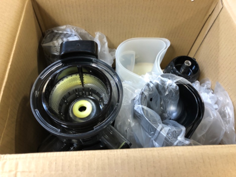Photo 1 of Amazon Basics Easy to Clean Masticating Slow Juicer with Wide Chute
