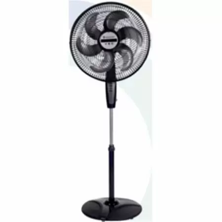 Photo 1 of Comfort Zone Powr Curve Adjustable 45 in. Oscillating Pedestal Fan with 30% More	