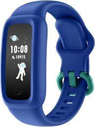 Photo 1 of BIGGERFIVE Vigor 2 Fitness Tracker Watch, Waterproof Activity Tracker, Smart Watch, HR Sleep Monitor for Kids Girls Boys Blue
