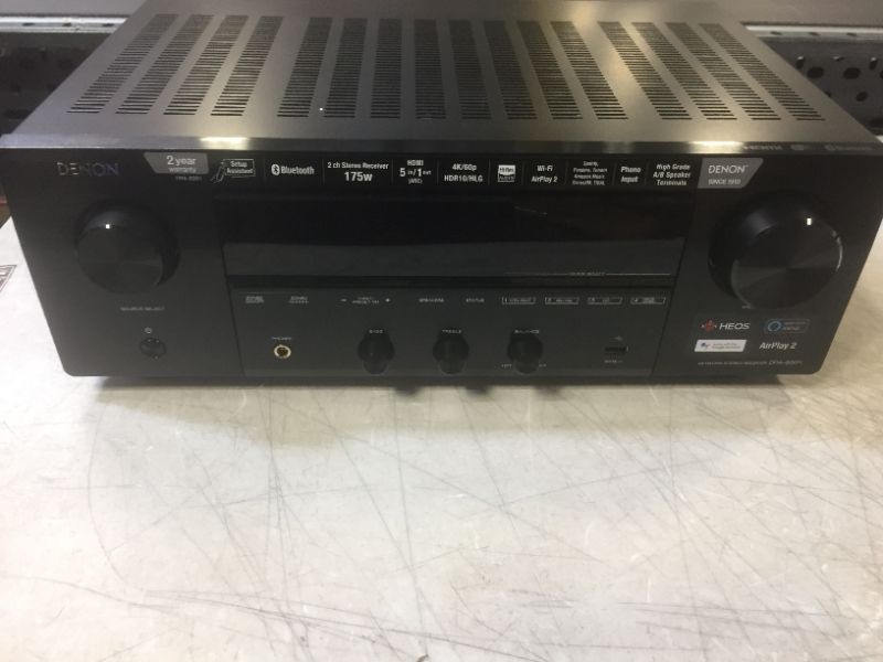 Photo 2 of Denon - DRA-800H 2.1 Channel Stereo Network Receiver