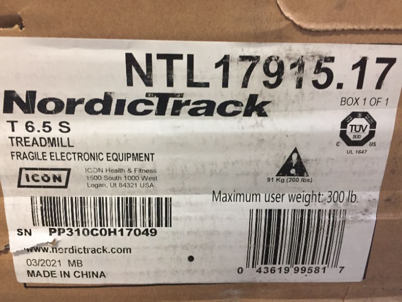 Photo 5 of NordicTrack T Series Treadmills 5 inches 