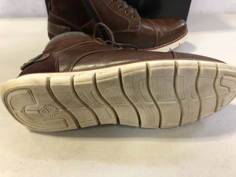 Photo 3 of BRUNO MARC NEW YORK MEN'S SHOES SIZE 10.5 (DIRT ON BOTTOM OF SHOE)