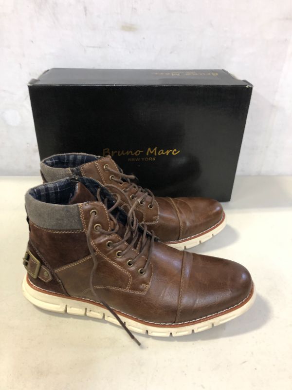 Photo 1 of BRUNO MARC NEW YORK MEN'S SHOES SIZE 10.5 (DIRT ON BOTTOM OF SHOE)