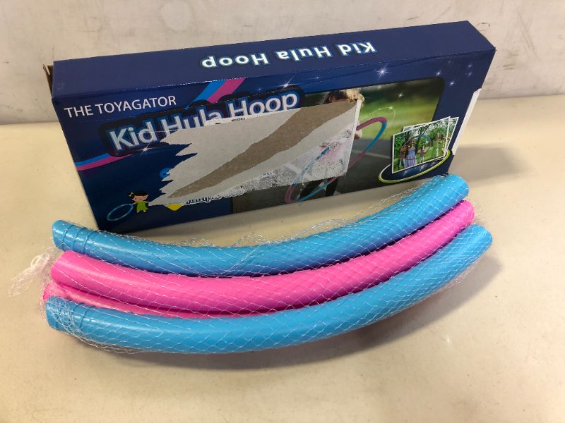 Photo 2 of THE TOYAGATOR KID HULA HOOP (DAMAGES TO BOX)