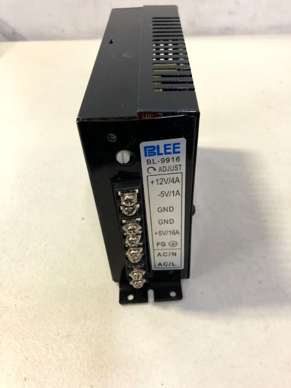 Photo 1 of BLEE 16A Switching Power Supply Box for Arcade Jamma Multi Games Machines (BASE BENT OUT OF SHAPE)