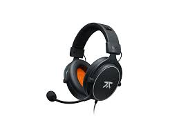 Photo 1 of Fnatic React Gaming Headset for Esports with 53mm Drivers, Metal Frame, Precise Stereo Sound, Broadcaster Detachable Microphone, 3.5mm Jack [PC, PS4, PS5, Xbox ONE, Xbox Series X] [Playstation_4] USED BUT LOOKS NEW, DAMAGES TO PACKAGING 
